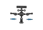 Team Associated RC28R Steering Block + Servo Horn Set