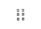 Team Associated RC28R FT Front Spring Set - Fixed Arm