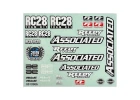 Team Associated RC28R Decal Sheet