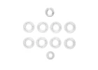 Team Associated RC28R FT Side Wall Flange Set - White