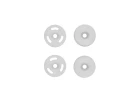 Team Associated RC28R Wheel Set - White