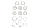 Associated RC10 Model 24 Wheel Set - White