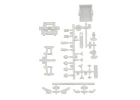 Associated RC10 Model 24 Rear Bulkhead/Caster/Steering Block