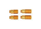 Associated Reflex 14B Classic 10 Aluminium Shock Body Set Gold