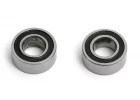 5 X 10 X 4 Ball Bearings (2) Rubber Sealed