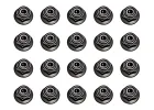 Associated M3 Flanged Locknuts