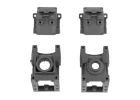 Team Associated Rival MT10 FT Front + Rear Gearboxes - Grey