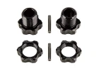 Team Associated Rival MT8 Wheel Hex Set