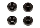 Associated Aluminium Servo Washers Black (4)