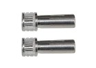 Reedy Grip Bullet Connectors Silver 5mm X 14mm (2)