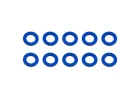 Associated Ballstud Washers 5.5 X 0.5mm Blue Aluminium (10)