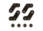 Team Associated Apex 2 FT Steering Arms - Carbon Fibre