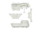 Team Associated 6X6 Motor Mount Gearbox Case Set Natural