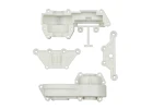Team Associated 6X6 Motor Mount Gearbox Case Set Natural