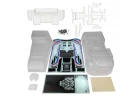 Team Associated 6X6 Body Set Clear