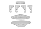 Team Associated RC10 Rally 4X4 Front Bumper Mount - Natural