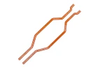 Element RC Team Associated Enduro RC10TT Chassis Rails - Gold
