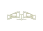 Team Associated RC10 Front Wide Suspension Arms White