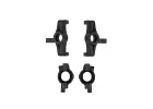 Team Associated RC10 4WD Steering And Caster Blocks Black