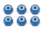 FT 8-32 Blue Aluminium Locknut