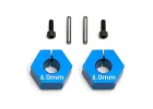 Associated Factory Team Clamping Wheel Hex 6.0mm Offset (2)