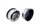 Team Associated DR10 Drag Rear Wheels Black Chrome