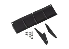 Team Associated DR10 Reakt Rear Spoiler Black