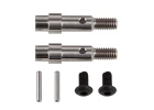 Team Associated B6 FT Titanium Hex Adapter Front Axles ** CLEARANCE **