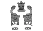 Team Associated RC10B7/T7 FT 3-Gear Gearbox Case - Carbon