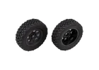 Team Associated Pro2 LT10SW Front Wheels + Tyres Mounted