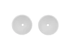 Team Associated RC10T/RC10GT Front Wheels White