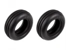 Team Associated RC10T Front Tyres - Narrow