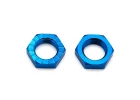 Associated Wheel Nuts - 17mm - Blue
