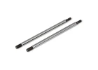 Associated RC8T4 FT Chrome Shock Shafts 3.5 X 44.5mm