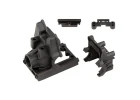 Team Associated RC8B4.1/E FT Front Gearbox - Carbon