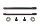 Team Associated FT 3X23 Shock Shaft V2 - Chrome