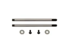 Associated 3X35 Shock Shaft V2 Chrome For As91579 Body