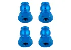 Team Associated Shock Bushings 10 mm Blue Aluminium