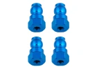 Team Associated Shock Bushings 12 mm Blue Aluminium