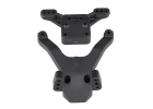 Associated B6.3 FT Top Plate + Bullstud Mount Carbon