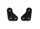 Team Associated B6.3 FT Carbon Fibre Steering Block Arms Ht+1