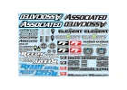 Team Associated AE Branding Decal Sheet