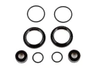 Team Associated 13mm Shock Collar And Seal Retainer Set - Bla