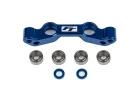 Team Associated RC10B6.4 FT Steering Rack - Blue Aluminium