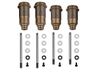 Team Associated FT 13mm Shock Bodies and Shafts - Front and Rear (23 + 27.5mm) Set - With Genuine Fox Kashima Coating