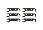 Team Associated B74 Graphite Rear Hub Link Shim Set