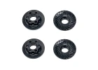 Team Associated Factory Team M4 Low Profile Wheel Nuts - Black