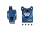 Team Associated FT B74.1 Rear Hubs Blue Aluminium