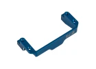 Team Associated RC10B7 FT One- Piece Servo Mount Blue Aluminium