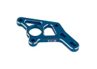 Team Associated RC10B7 FT Motor Mount Blue Aluminium